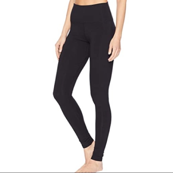 tasc performance Pants - High Rise Black Leggings Organic Cotton XL